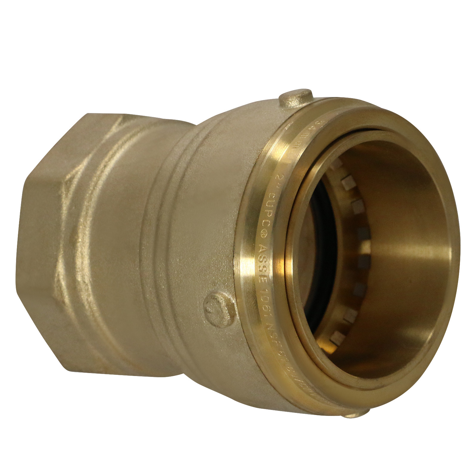 1 Pcs XFITTING 2" Push Fit Female Adapter, Push To Connect Female NPT Adapter gallery