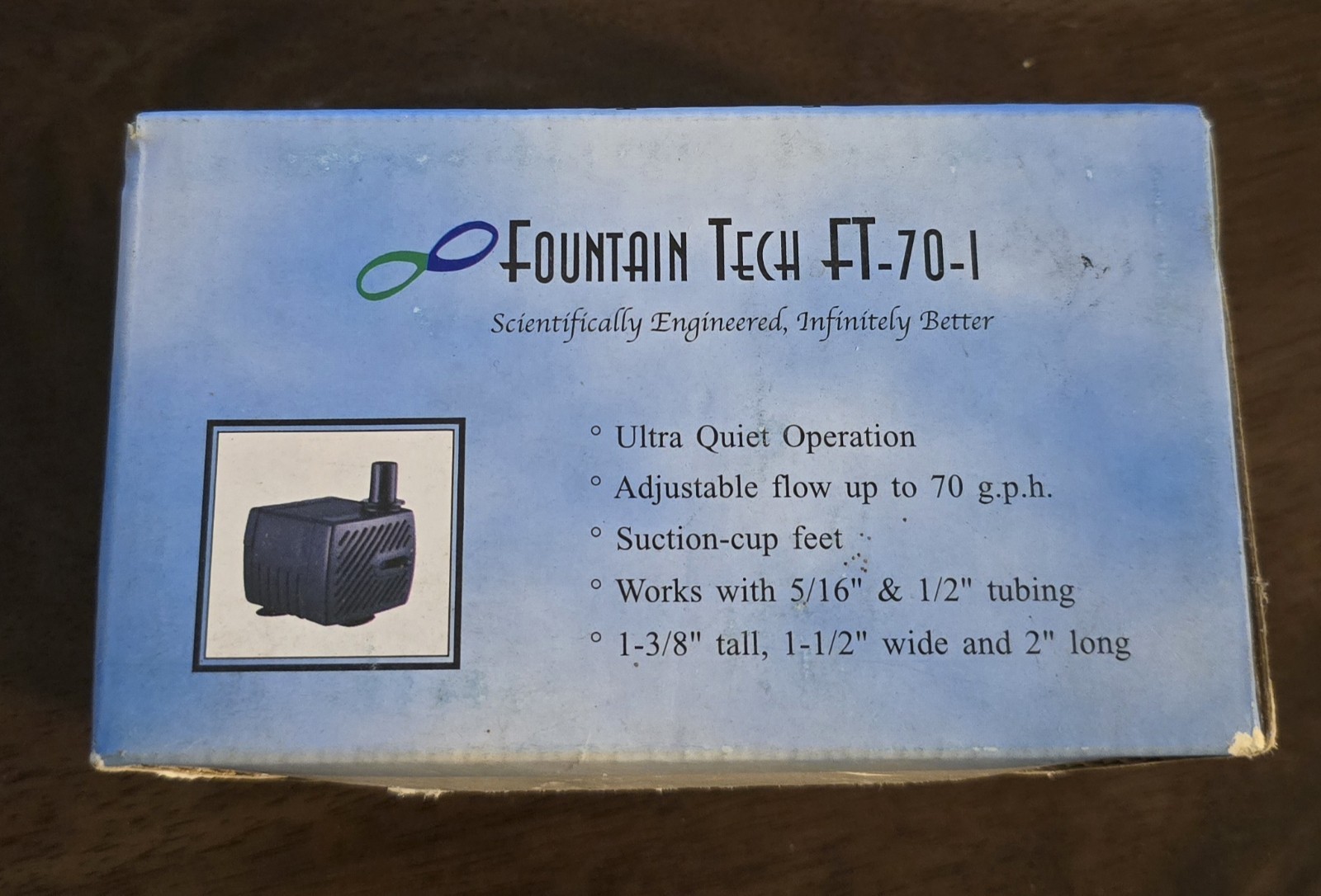 Fountain Tech FT-70-1 Water Pump OPEN BOX NEVER USED gallery