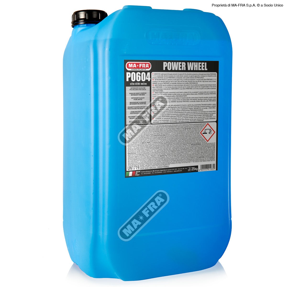 Mafra Power Wheel Cleaner 25kg | Heavy-Duty Wheel & Tire Degreaser gallery