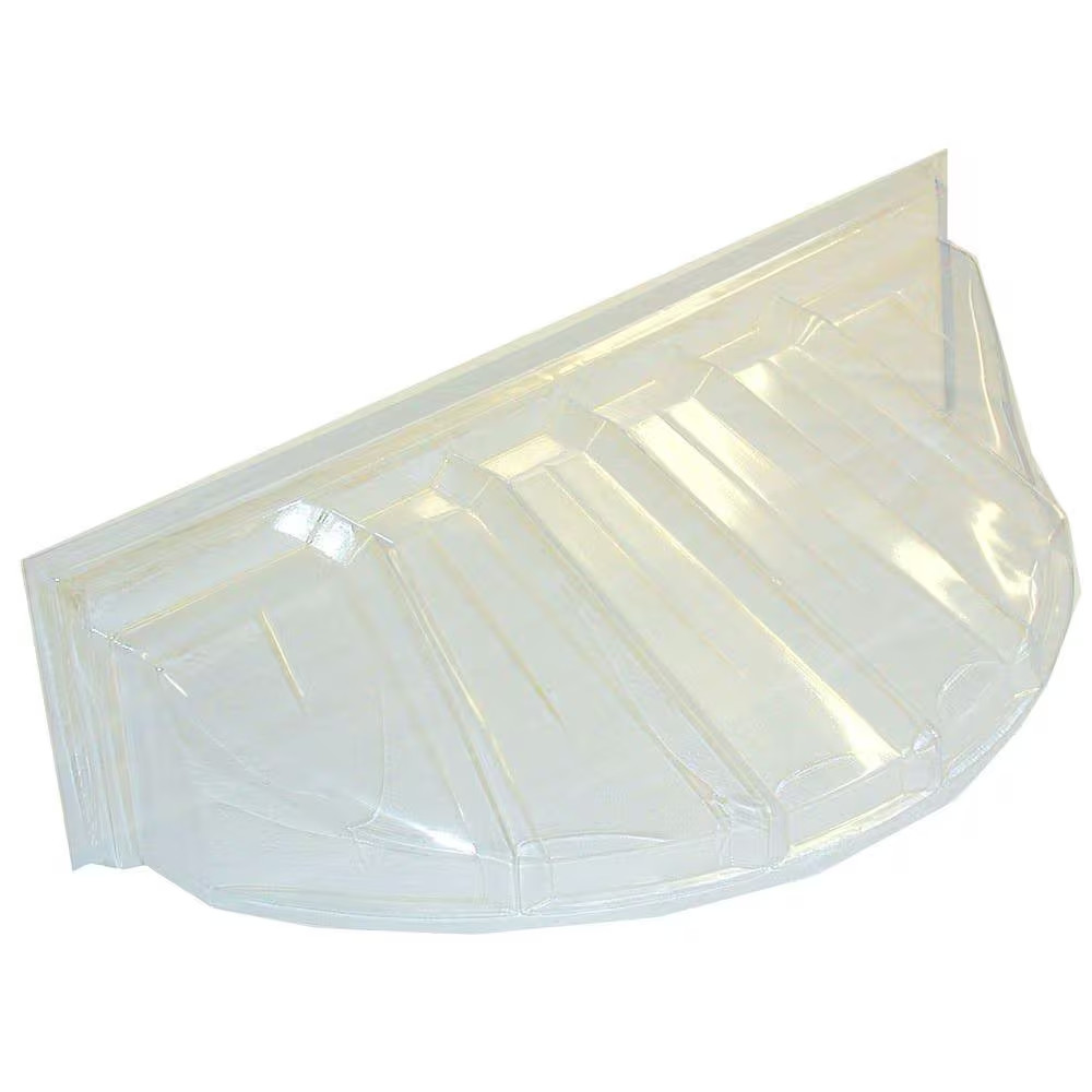 42 In. X 15 In. Polyethylene Reversible Bubble Window Well Cover gallery