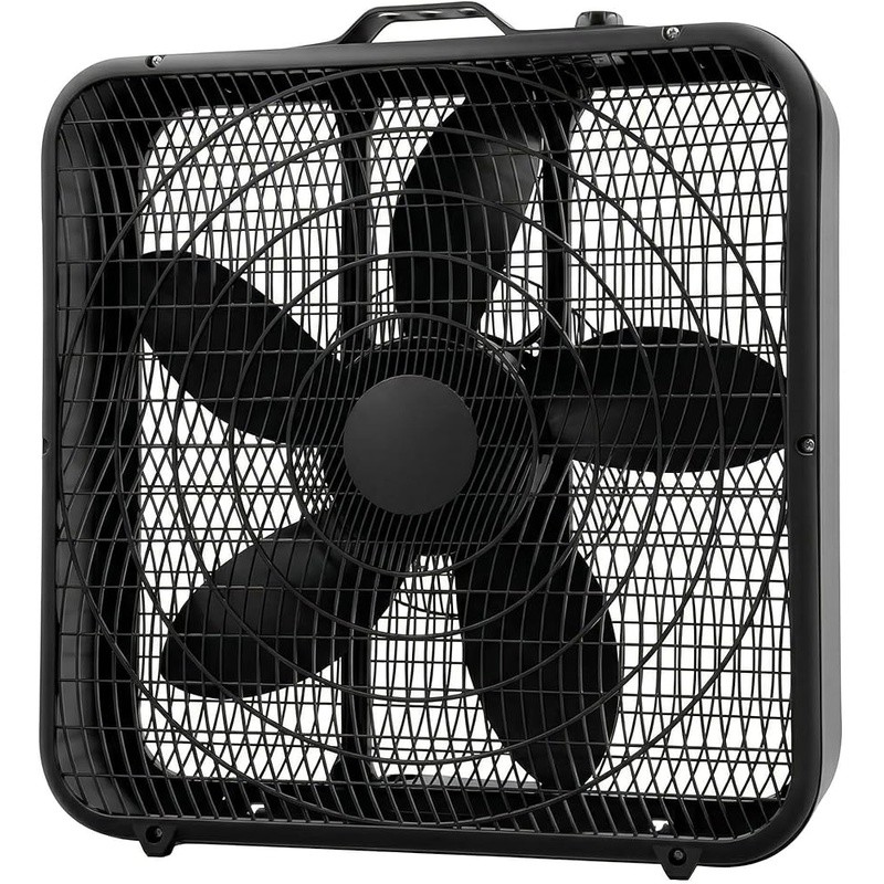20 Inch Box Fan Portable Air Circulation 3 Speed Quiet Exhaust Ventilation New gallery