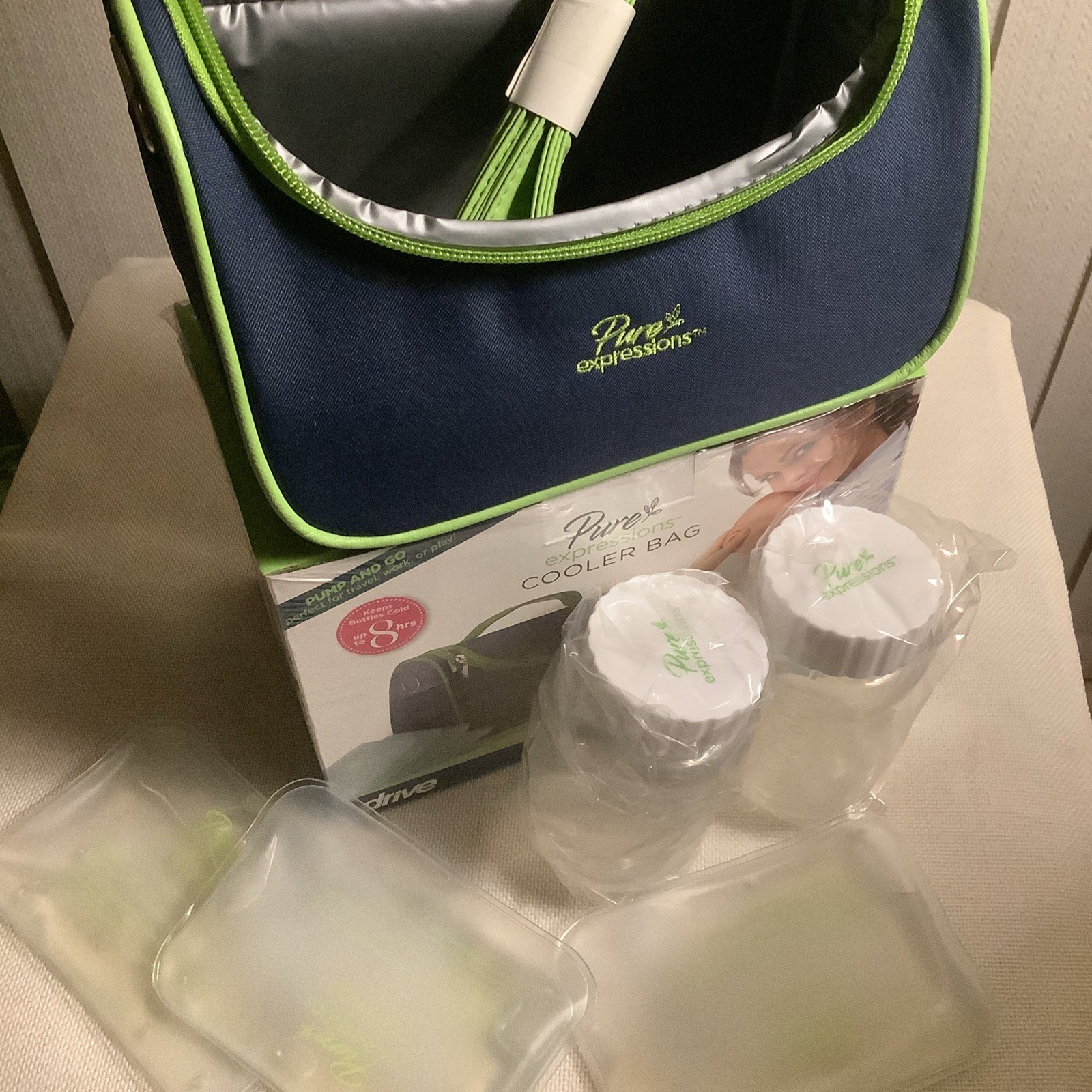 Pure Expressions Drive Medical COOLER BAG Cool 8 Hrs Warm 4 Hrs BPA & Latex FREE gallery