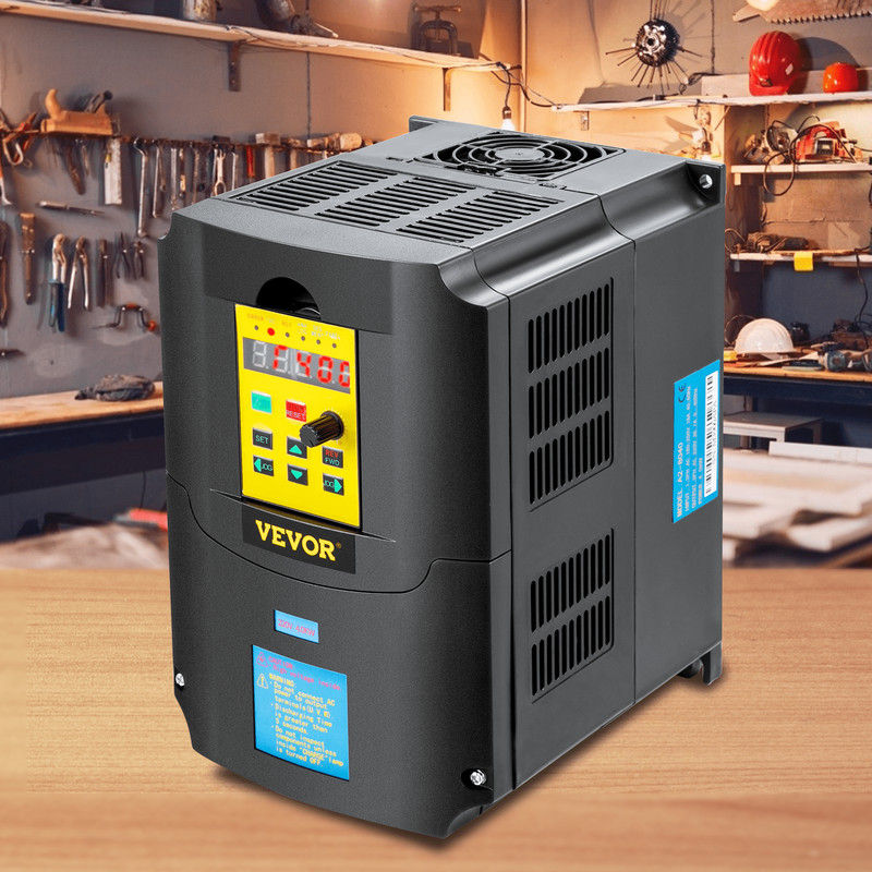 New/Variable Frequency Drive, AC 220V Input 4KW Variable Frequency CNC Drive Inv gallery