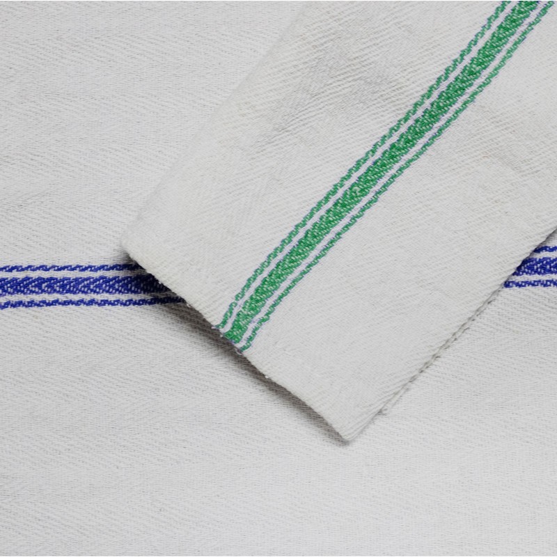 Herringbone Kitchen Towels Set – Pack of 12 – 100% Cotton, Stripe Tea Towel gallery