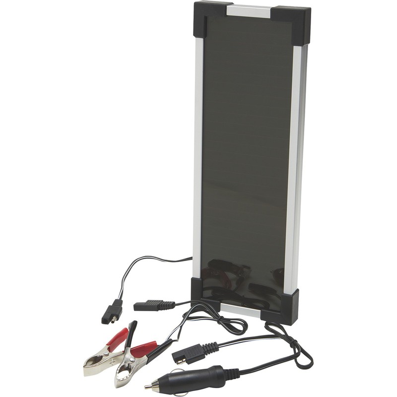Nature Power Amorphous Solar Panel Battery Maintainer Kit, 2 Watts, Model# 14002 gallery