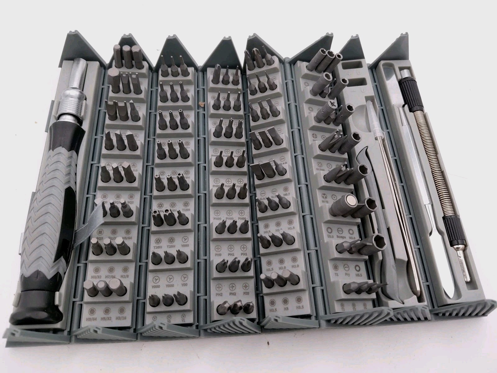 Cylindrical Screwdriver Compact Set Kit 126 in 1 Precision Screwdriver Set tools gallery