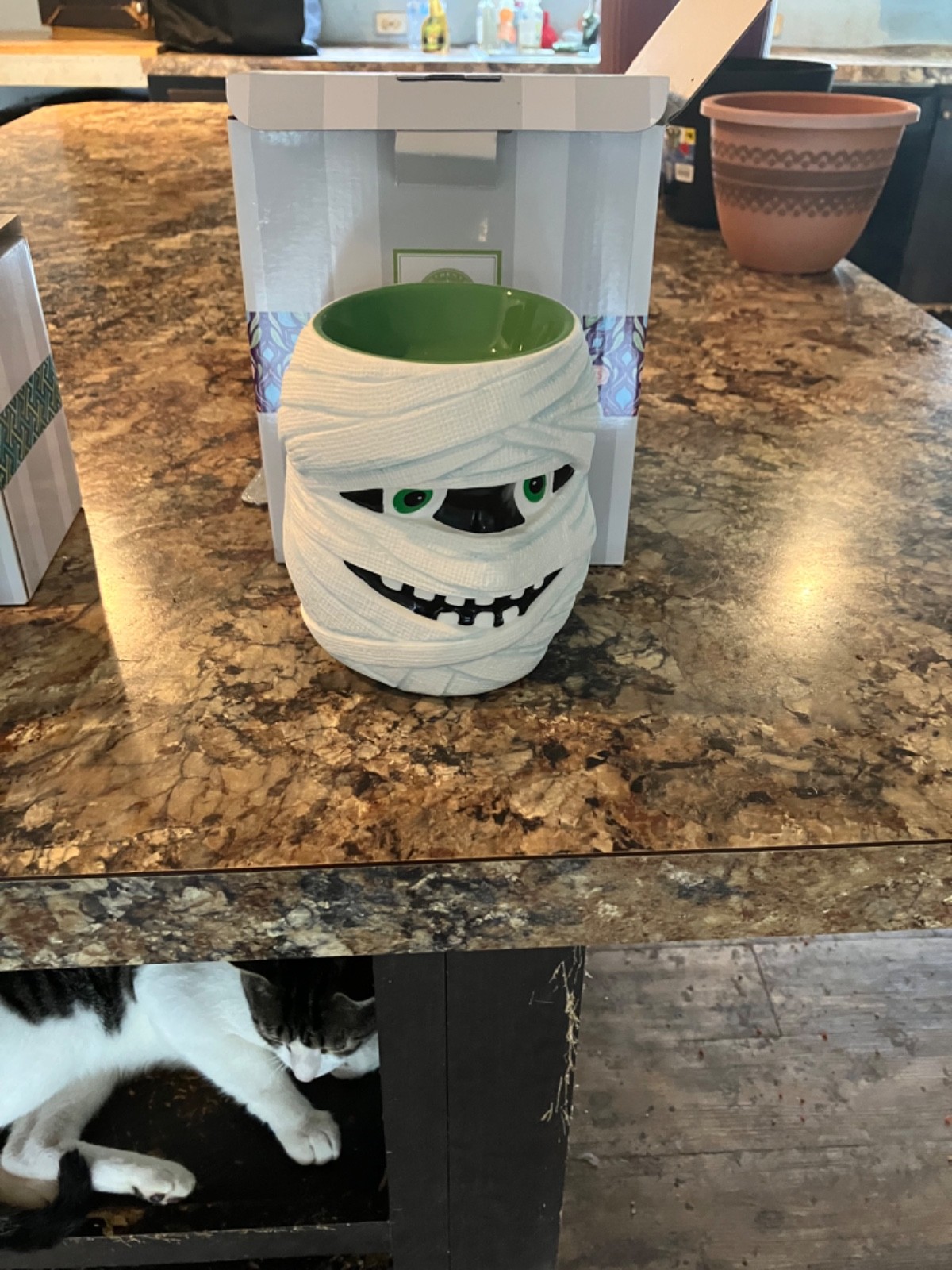 Full size Scentsy warmer-MUMMY. Perfect for any time of the year. gallery