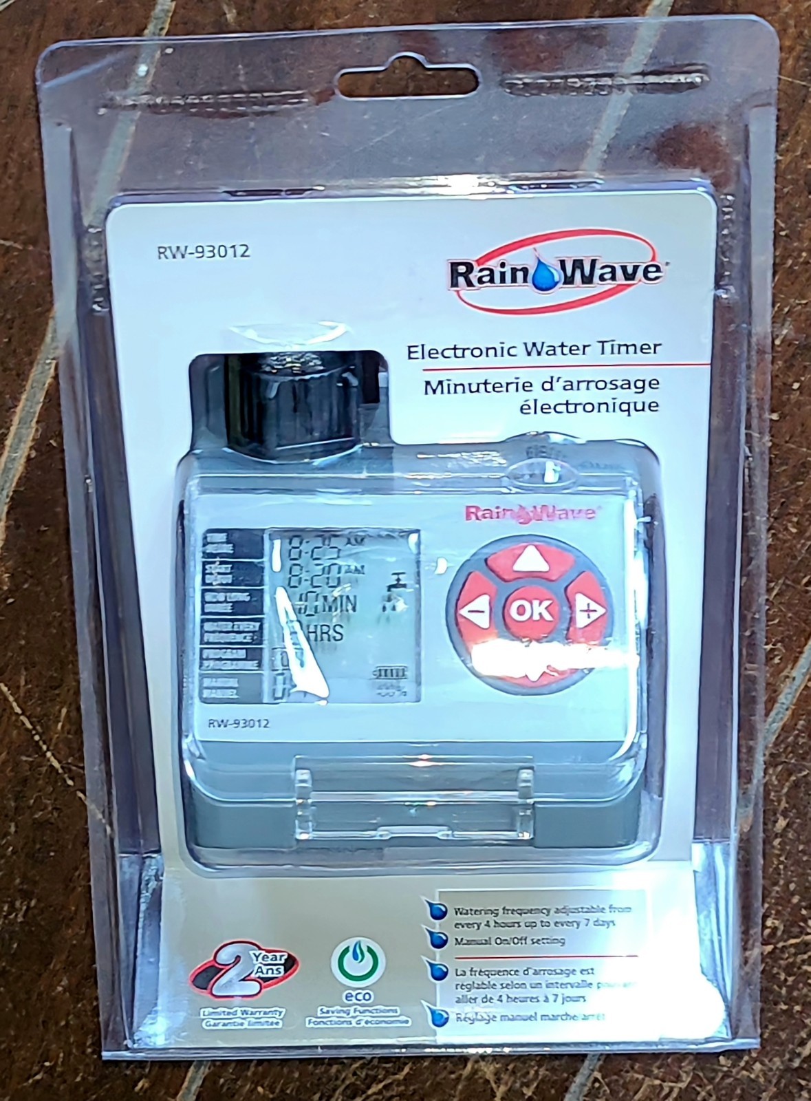 Rain Wave Electronic Water Timer *Every 4 Hours up to 7 Days* #RW-93012 gallery