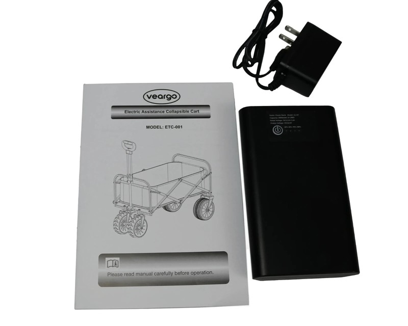Electric Assistance Collapsible Folding Garden Utility Wagon gallery