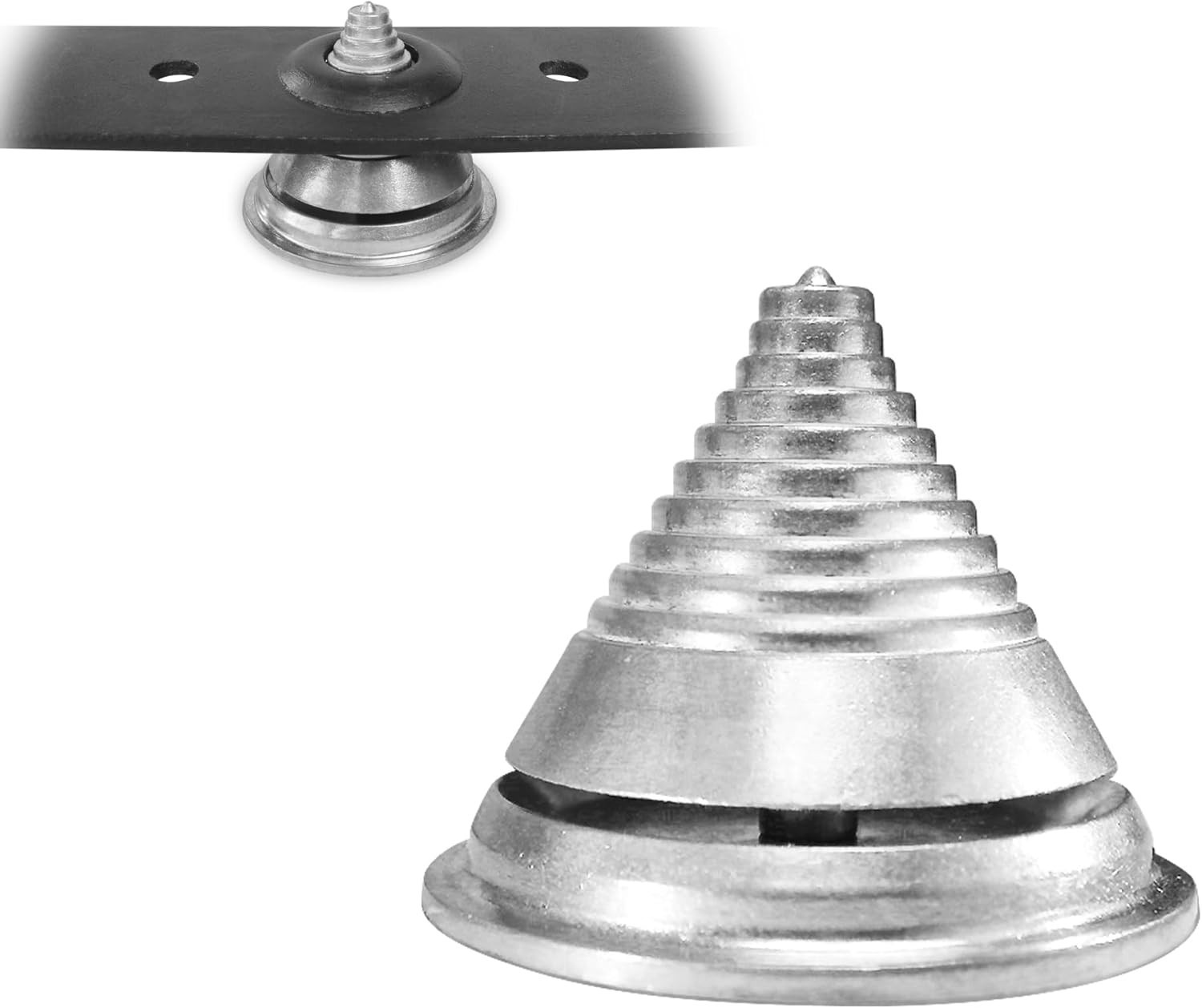 Lawn Mower Blade Balancer for Balances Blades After Sharpening, Metal 1pk gallery