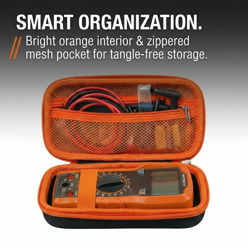 Hard Multimeter Case for KLEIN TOOLS MM325/MM420/MM400/MM300/Fluke 117/Fluke ... gallery