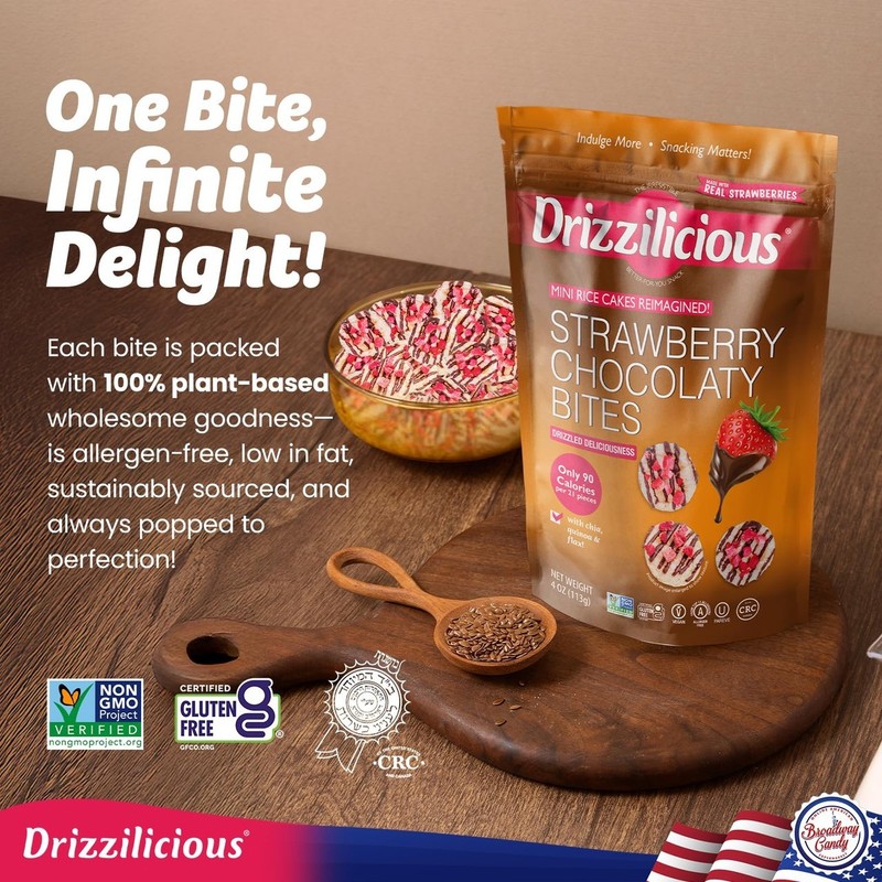NEW FLAVORS Drizzilicious Bundle Lemon Cake and Strawberry Chocolate Snacks gallery