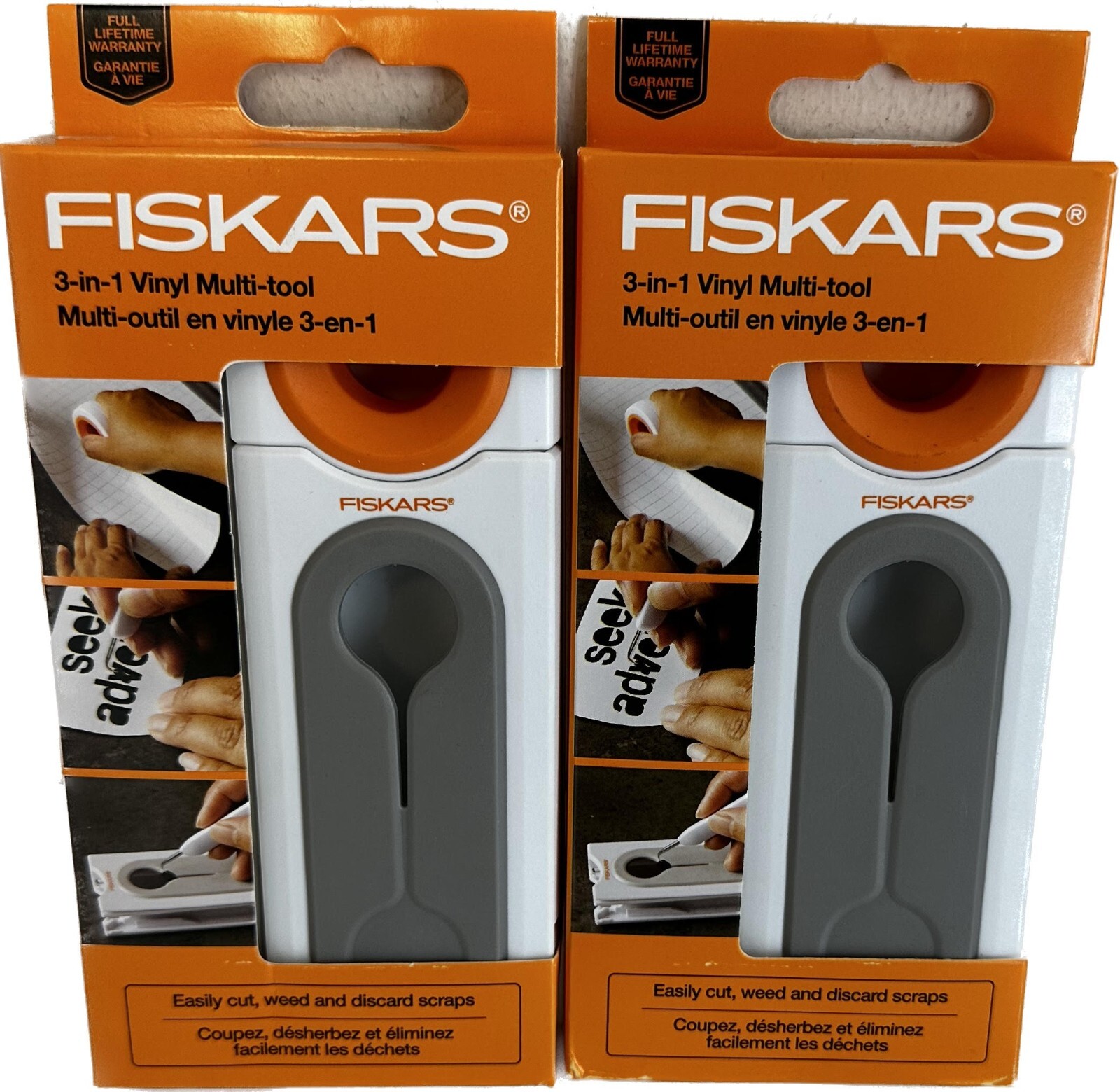 2pk Fiskars 3-in-1 Vinyl Mutli-Tool 685180 (New in Box/Unused) gallery