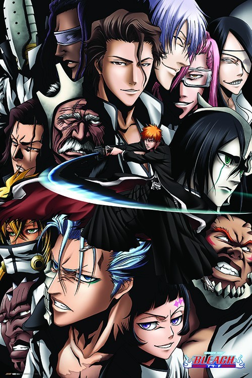 Poster - Bleach Ichigo All Characters Anime Cover Animation Art 24x36" NEW 54631 gallery