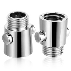 2 Pack Universal Shower Water Control Valve G1/2″ Flow Volume Adjust Valve