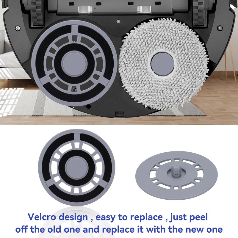 Mop Pad Plate Accessories for Roborock Q Revo, Qrevo MaxV, Qrevo S, Qrevo Pro... gallery