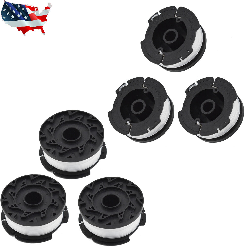 6× String Trimmer Spools AF-100-3ZP GH900 W/0.065" Line For BLACK+DECKER Replace gallery