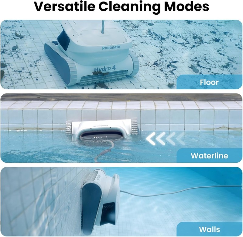 Chasing Hydro 4 Cordless Robotic Pool Cleaner, Pool Cleaners for Inground Pools gallery