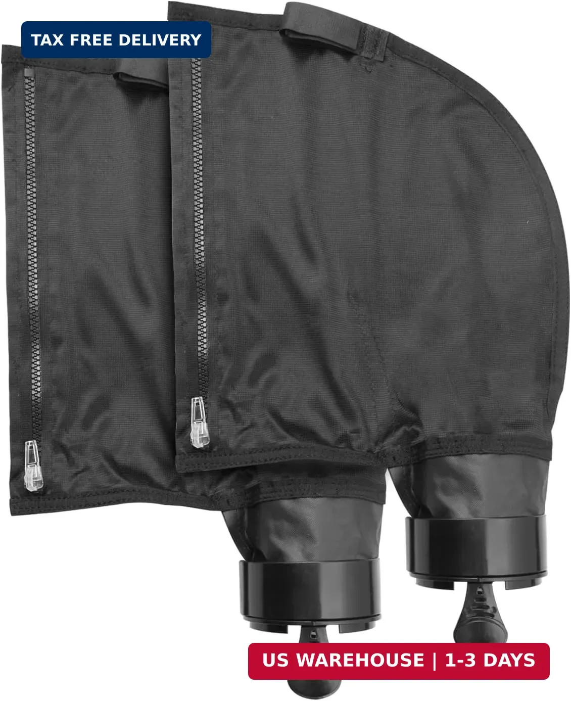Black Nylon Mesh Pool Cleaner Bags,All Purpose Filter Bag K13 K16 with Zipper Re gallery