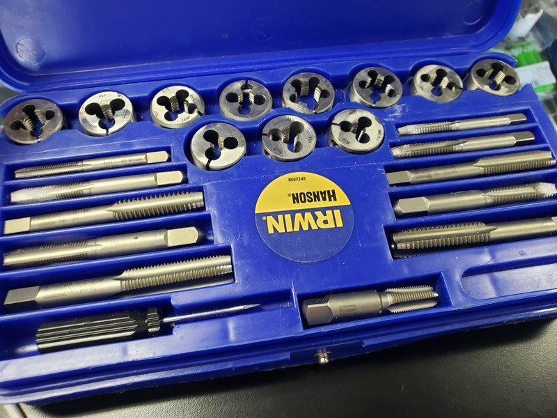 irwin Hanson 25914 37-pc Machine Screw / Fractional Tap & Die Adjustable RDS gallery