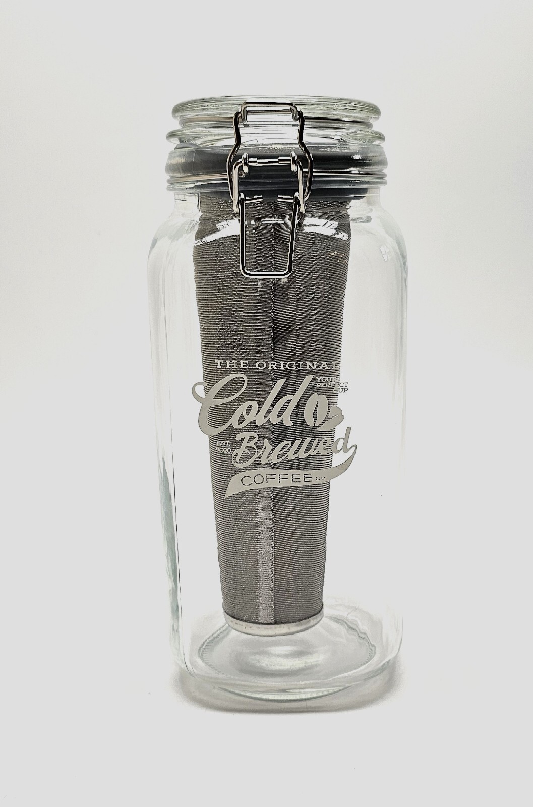 Vintage Look Cold Brew Coffee Maker with Precision-Cut Mesh Filter 71 oz gallery