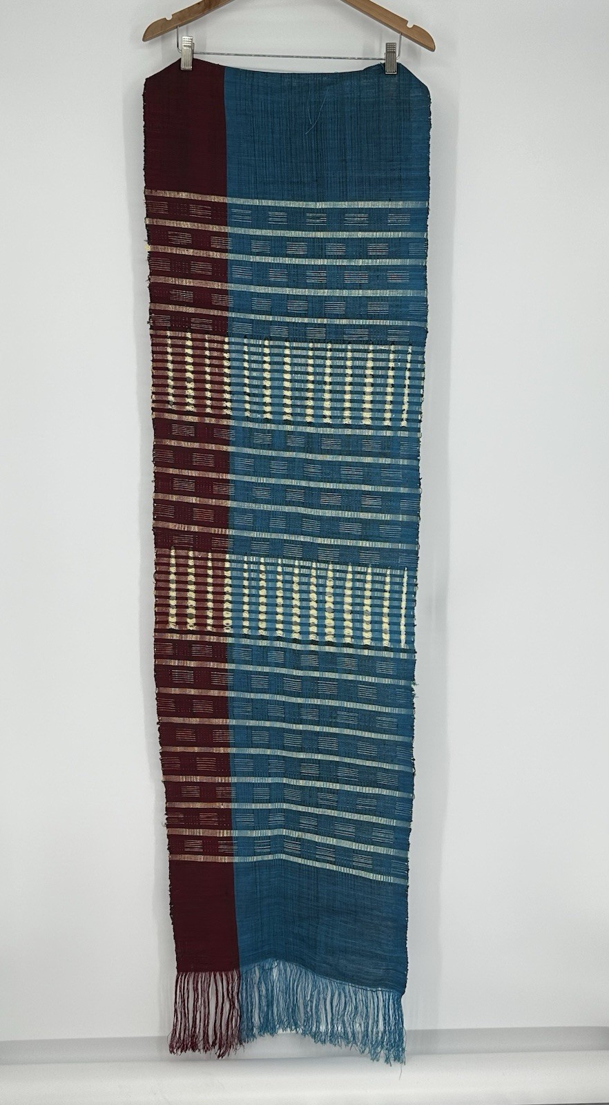 Multicolor Fringed Reversible Table Runner/Wall Hanging Unbranded A5 gallery