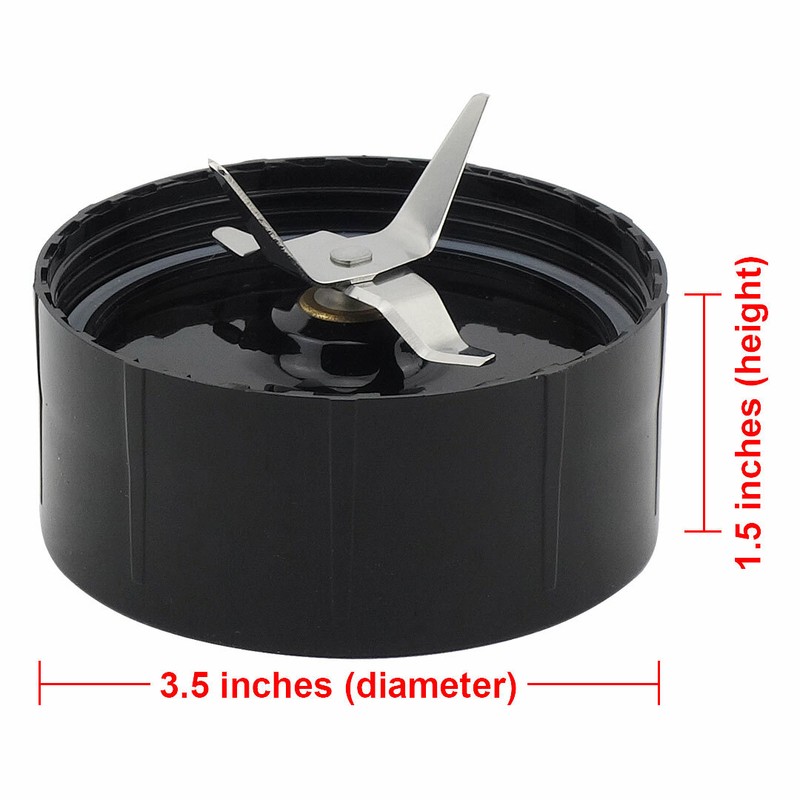 2 Pack Cross Blade Replacement Part Compatible with Magic Bullet MB1001 250W gallery