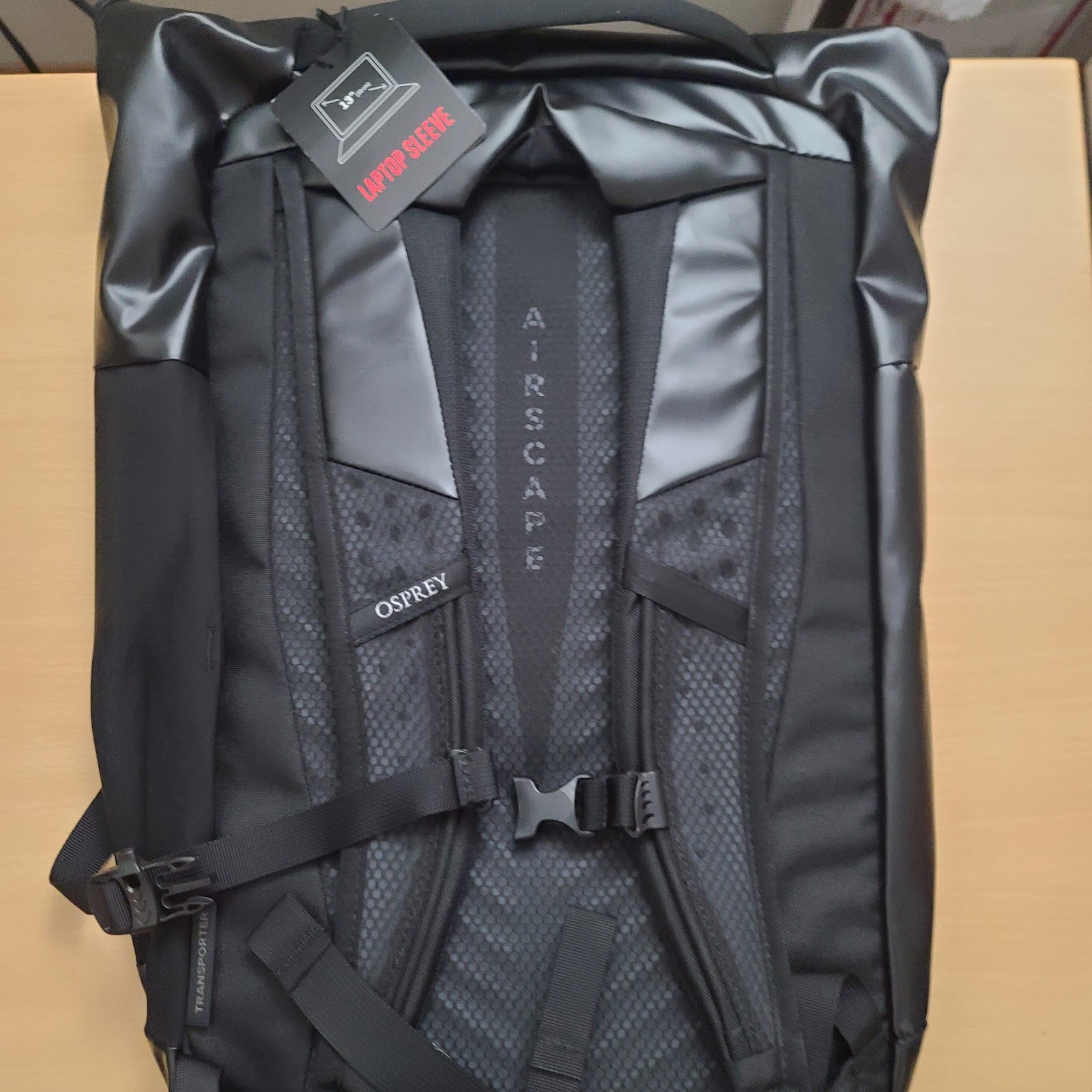 Osprey Transporter Flap Pack 20L Backpack Black - New! 4
