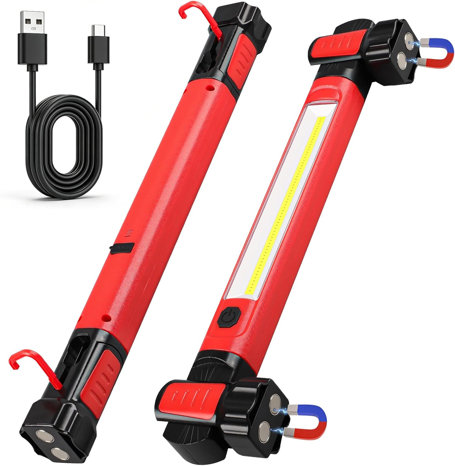 Work Light, 2500 Lumens 5200Mah Rechargeable Mechanic under Hood Lights, Portab gallery