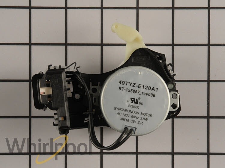 New Genuine OEM Whirlpool Washer Washing Machine Actuator W10913953 gallery