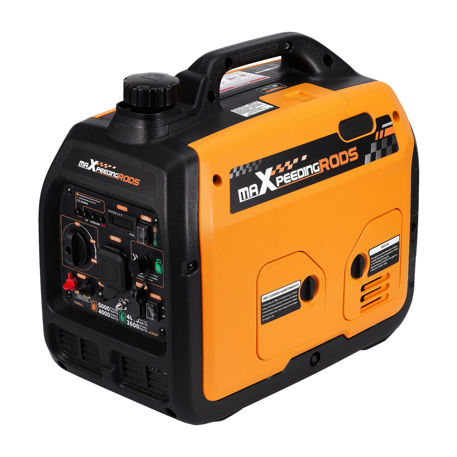 Dual Fuel Generator for Emergency Use – 5000W Gas & 4000W Propane with USB gallery