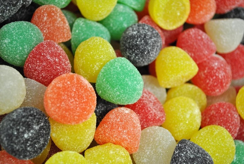 FirstChoiceCandy Giant Gumdrops Assorted Sugar Sanded Gum Drops gallery