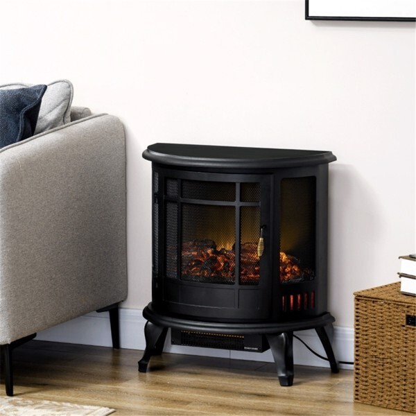 1500W 22" Electric Fireplace,Black gallery