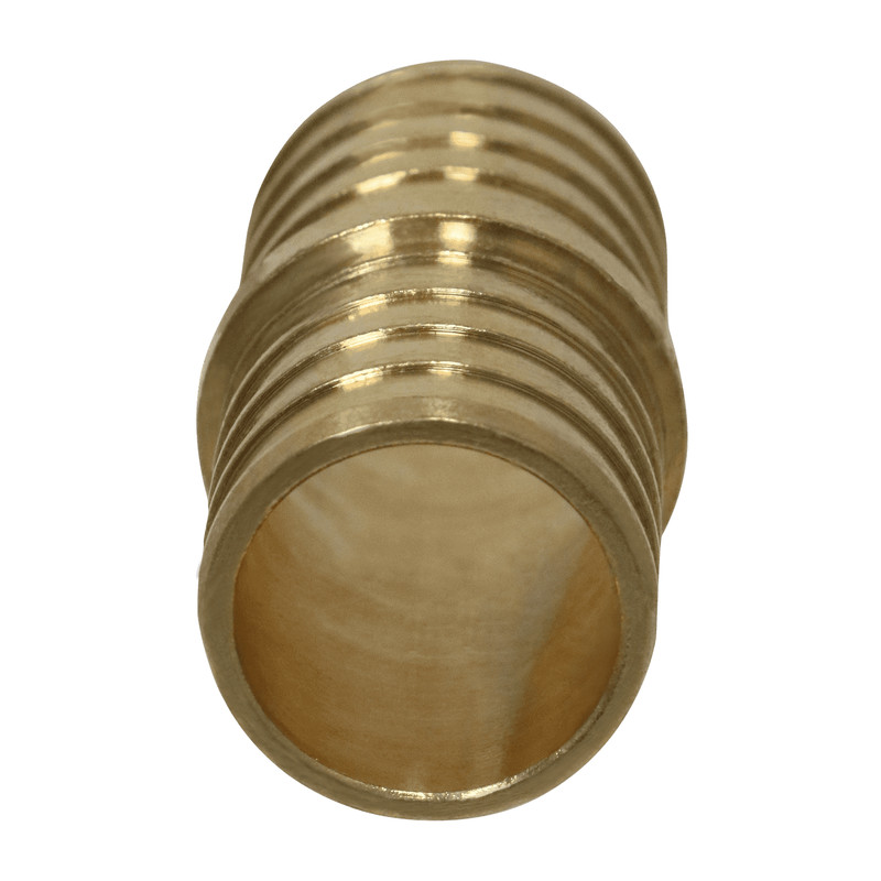 25 Pcs. XFITTING 1" Pex Coupling - Lead Free One Inch Crimp Coupling 23-1-4=25 gallery