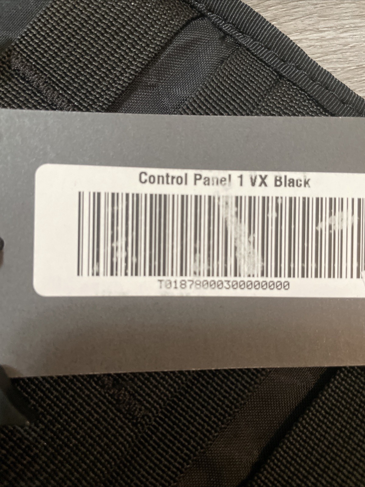 Triple Aught Design Control Panel 1 VX Black NEW WITH TAG 4