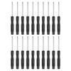20pcs PH00 Mini Phillips Screwdriver 3.1" Screwdrivers Carbon Steel Black gallery