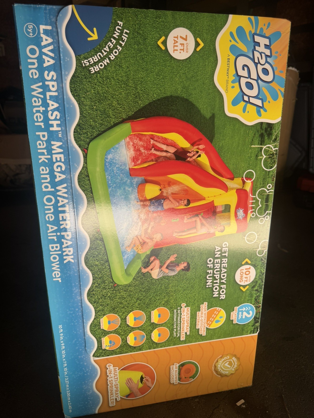 Bestway H2OGO! Lava Splash Kids Inflatable Water Park - MSRP $290 NEW IN BOX NEW gallery