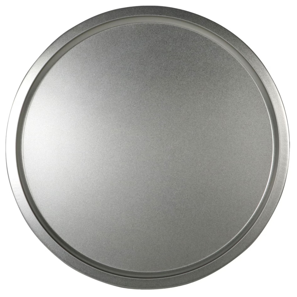 3 PCS 12 Inch Stainless Steel Round Pizza Pan Large Pizza Tray Baking Dishwasher gallery