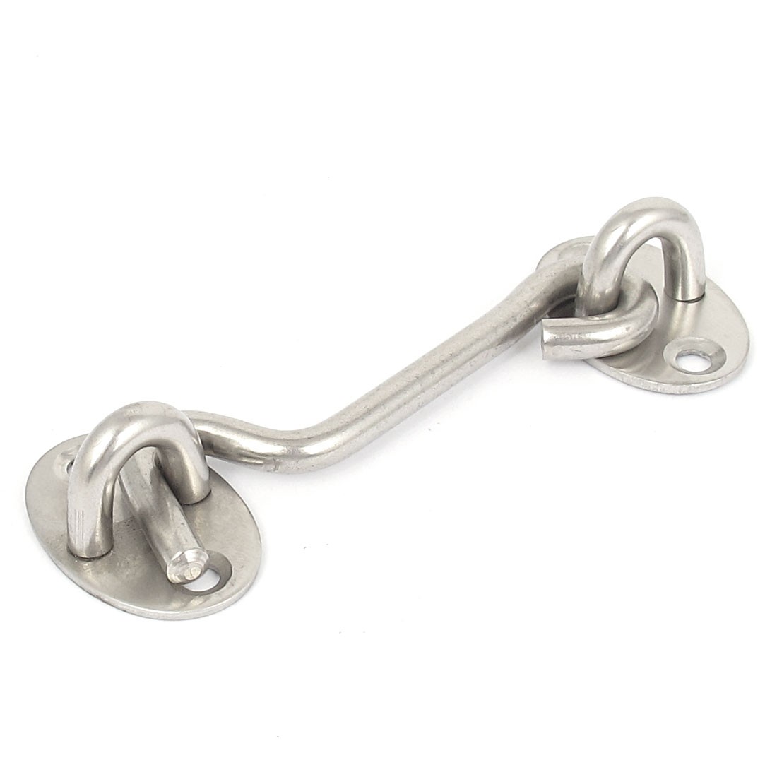 3 Inch Silver Stainless Steel Cabin Hook Eye Shed Gate Door Latch Hardware gallery