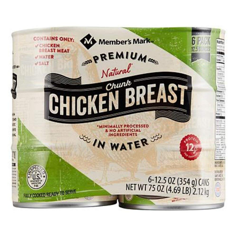 Member'S Mark Premium Chunk Chicken Breast (12.5 Ounce, 6 Count) gallery