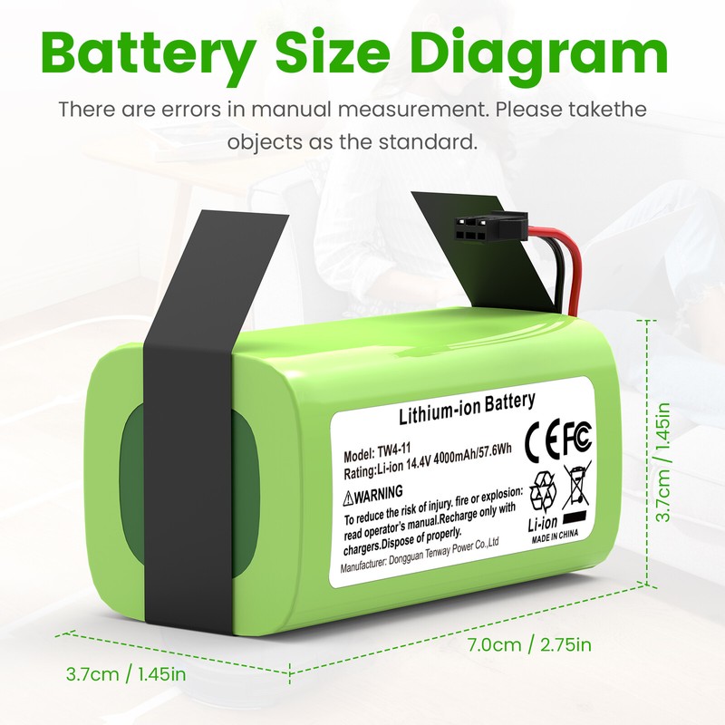 Replacement Eufy RoboVac Battery Pack Accessory for RoboVac 11S 11S MAX 15T 30 gallery
