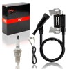 Ignition Coil & Spark Plug F7TC Honda 8-13HP 188F Predator Engine 30500-ZE2-023 gallery