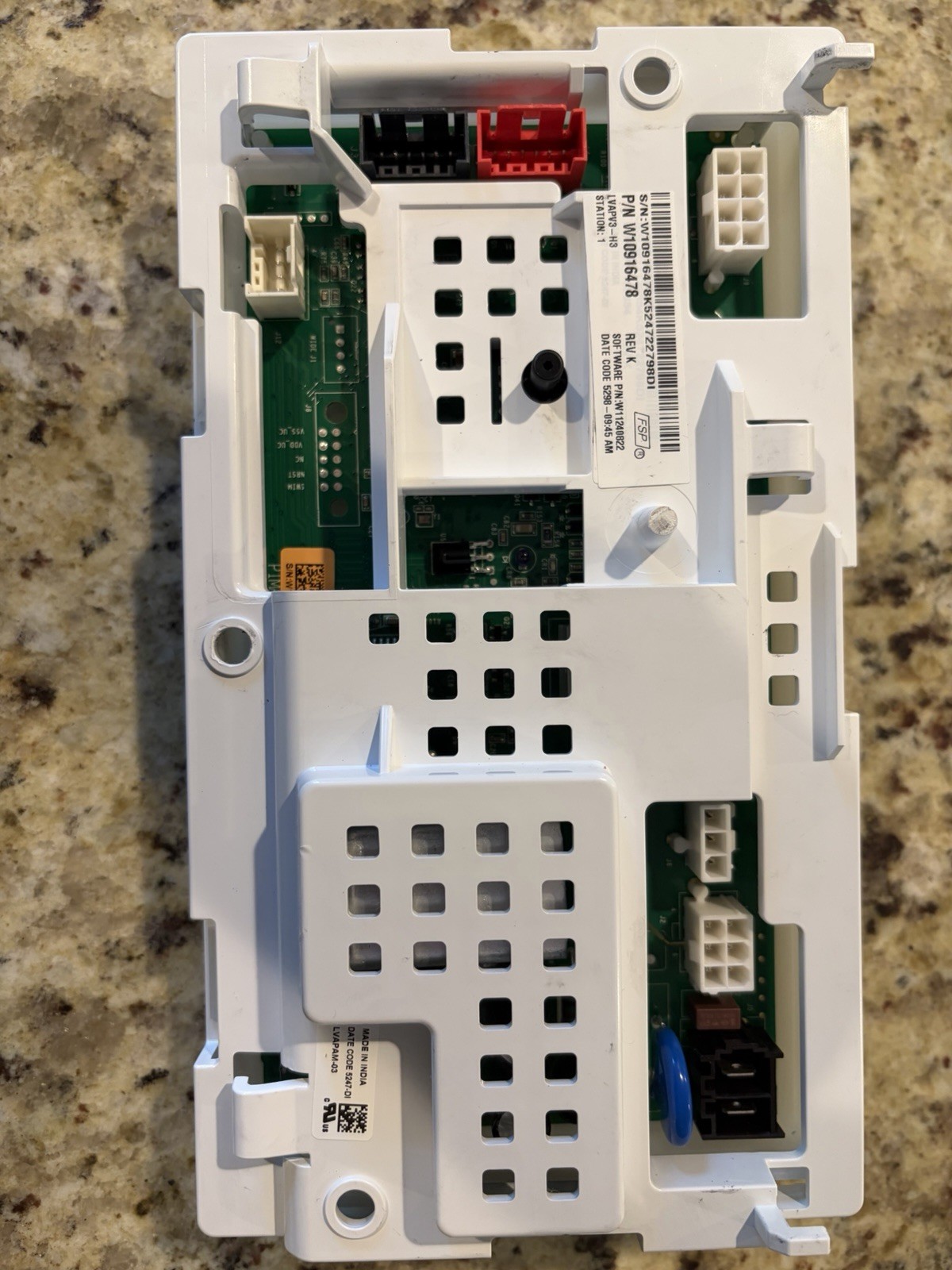 FSP Whirlpool Washing Machine Main Control Board W10916478 W11240822 gallery
