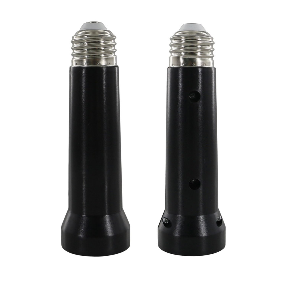 5.31 Inches Light Socket Extender, E26 to E27 Light Bulb Extension Socket Lamp L
