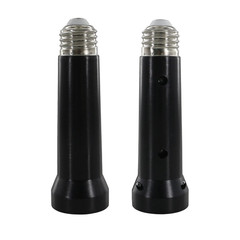 5.31 Inches Light Socket Extender, E26 to E27 Light Bulb Extension Socket Lamp L