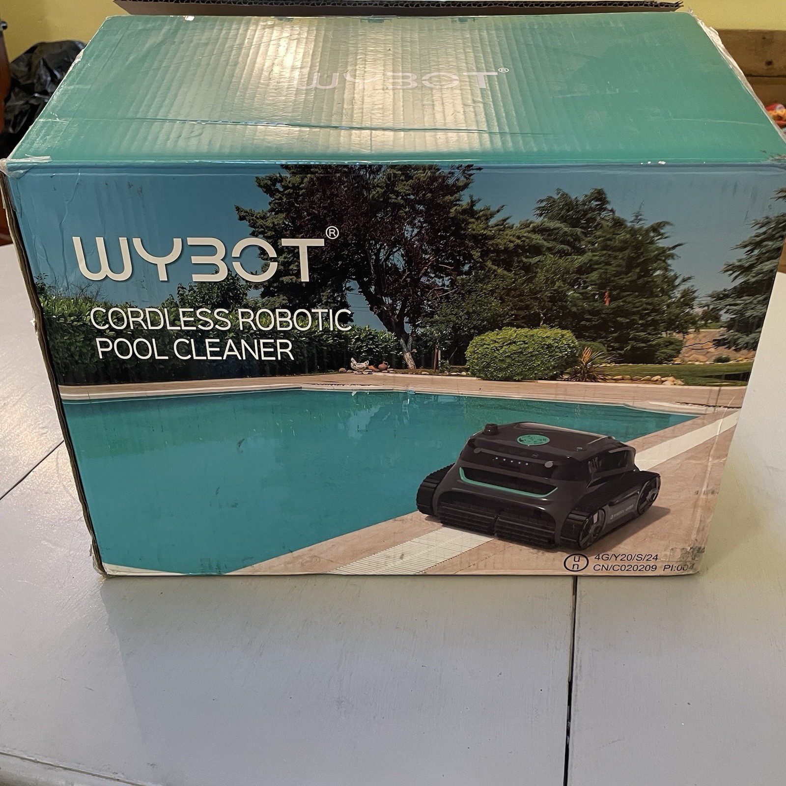 WYBOT S2 Cordless Robotic Pool Cleaner - Model WY210C - Automatic Vacuum gallery