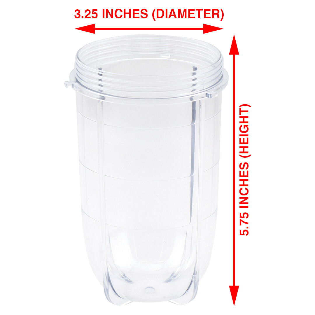 16 oz Tall Cup Replacement Part for Magic Bullet MB1001 250W Blenders gallery