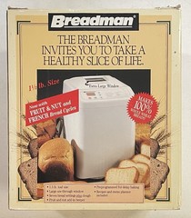 Breadman TR-440 Automatic Bread Maker 1.5 Lb Loaf Homemade Bread Machine