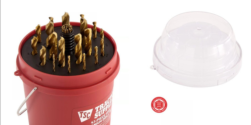 Tractor Supply Assorted SAE Drill Bit Set – 41 Piece – NEW gallery