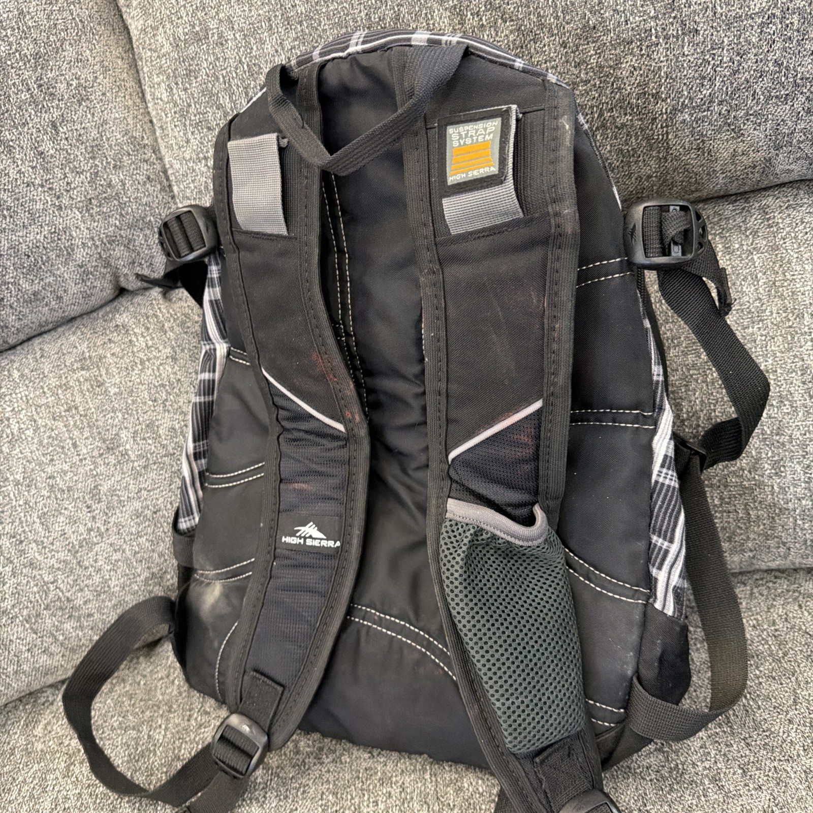 high sierra backpack black 3